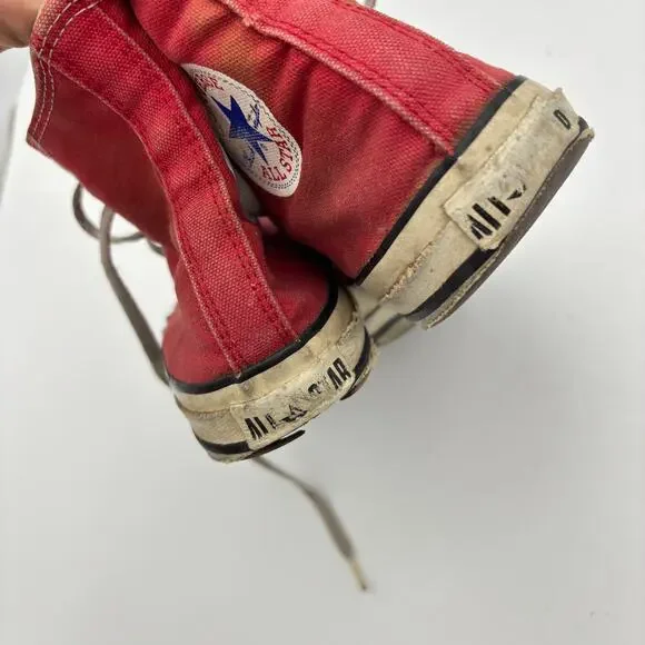 Vintage 80s Converse Chuck Taylor All Star High Sneakers Men's 6